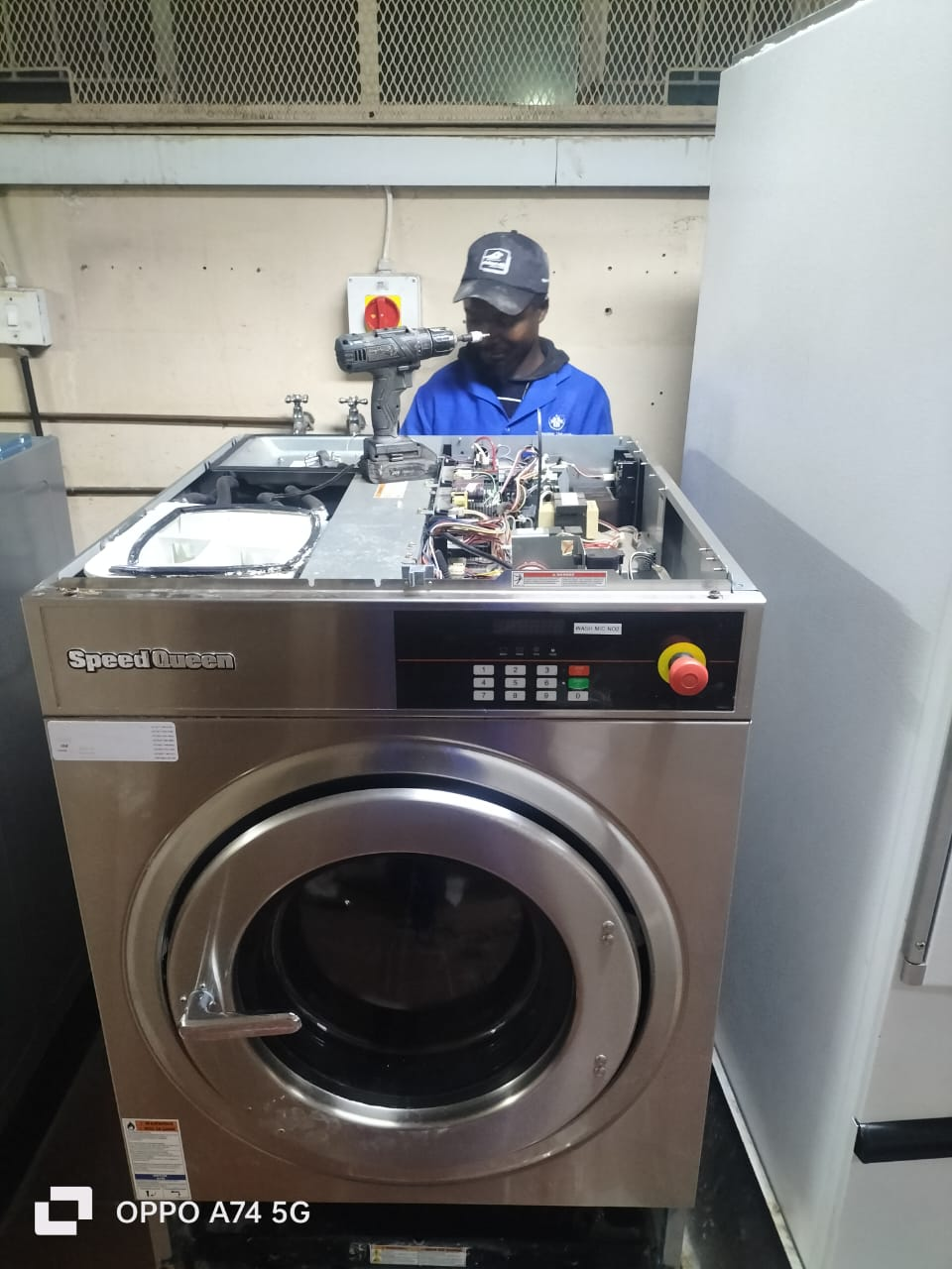 Speed Queen industrial washer repair